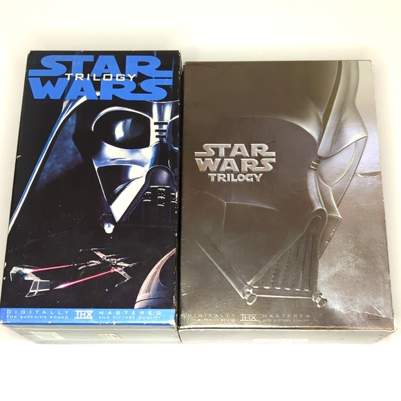 Star wars Trilogy VHS & DVD bundle - Picture 1 of 4